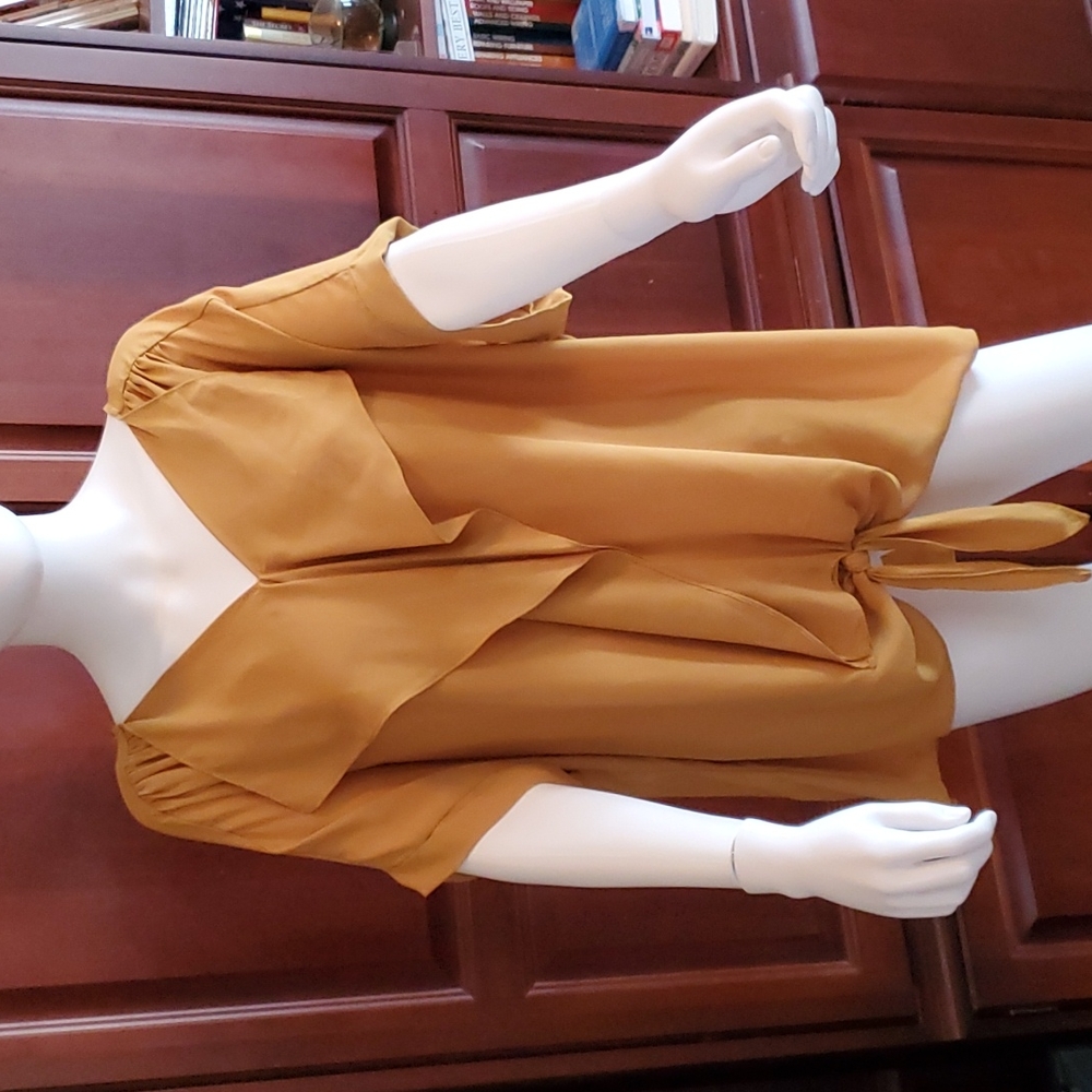 Harvest gold blouse